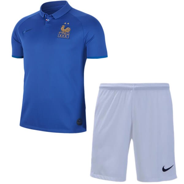 Camisetas Francia Niño 100th Azul